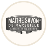 Badge de la gamme de savons de Marseille Maître-savon